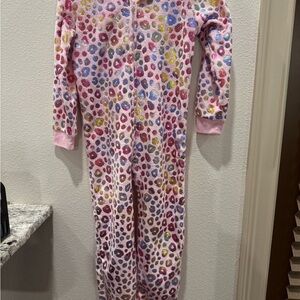 NWT Colorful Leopard Print Kids One Piece